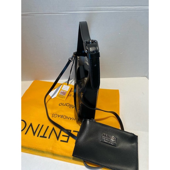 VALENTINO BY MARIO VALENTINO Kai Logo Monogram Shoulder Bag - Picture 8 of 9